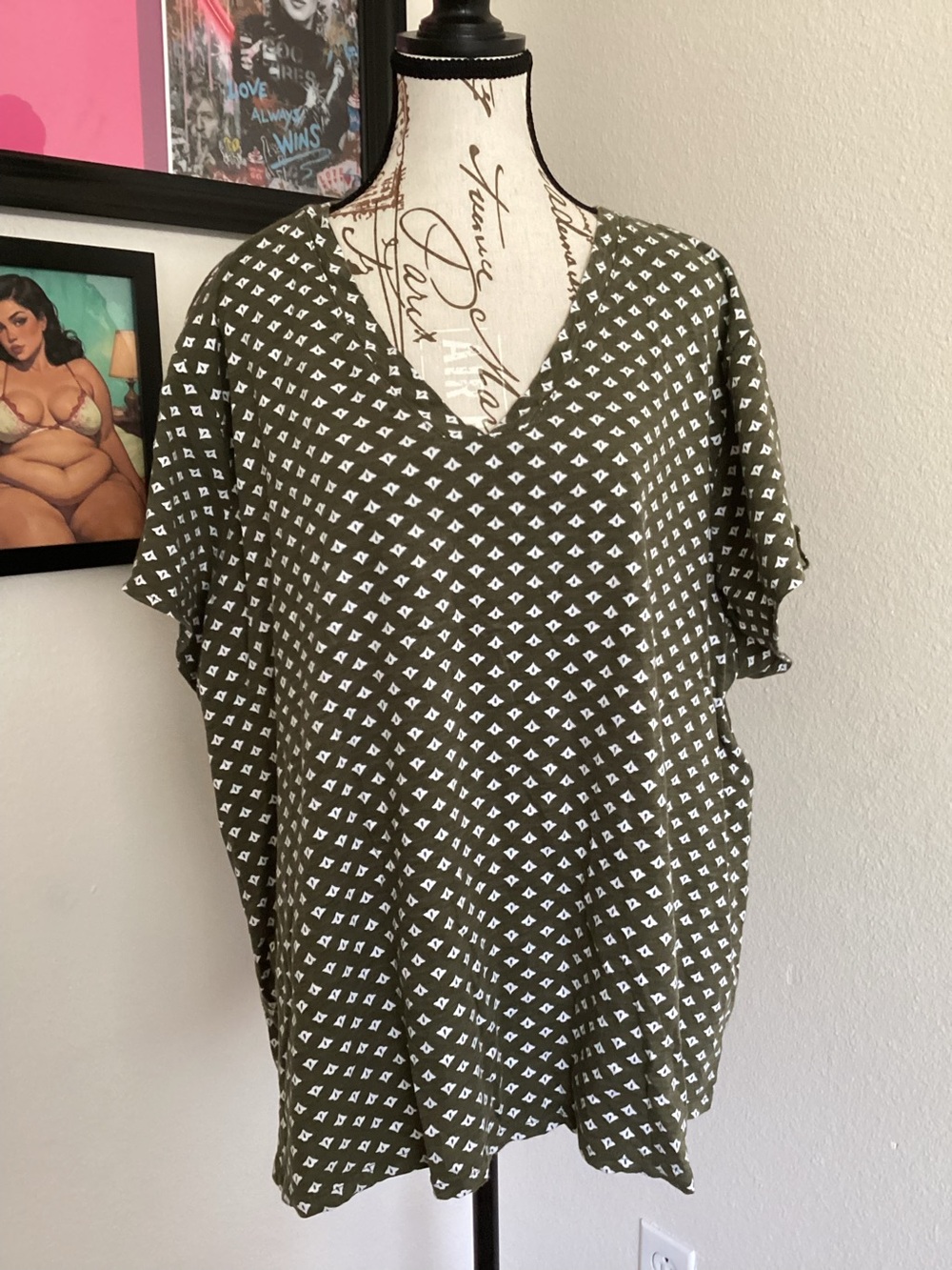Liz Claiborne Short Sleeve Top Plus size 3X